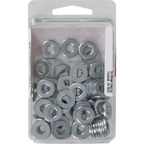 Hillman USS Flat Washers, 3/16-In, 100-Pk