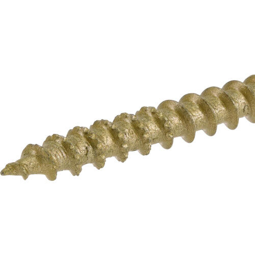 Hillman Power Pro Premium Bronze Exterior Wood Screws, #8 X 1 1/4-In, 75-Pk