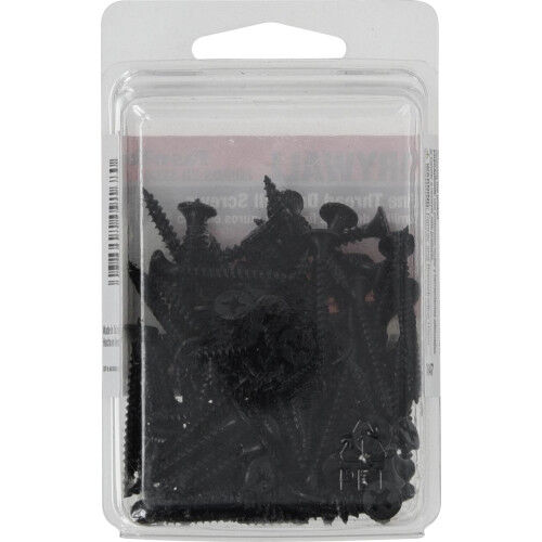 Hillman Fine Thread Drywall Screws, #6 X 1-1/4 In, 100-Pc