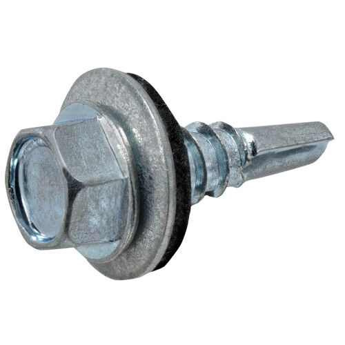 Hillman Project Center Washer Head Self Drilling Screws. #12-14 x 3/4-In, 1-Lb