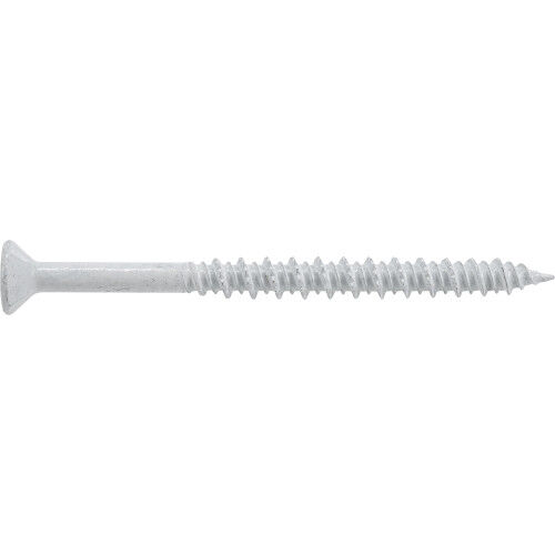 Hillman Power Pro White Flat-Head Concrete Screw Anchors, 3/16-In x 2-3/4-In, 20-Pk