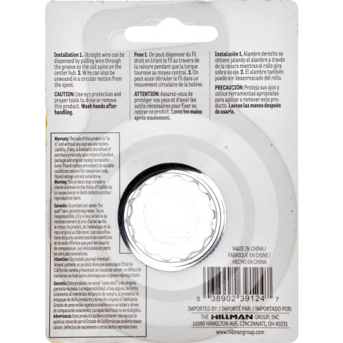 Hillman Dark Annealed 5-Lb Hobby Wire, #24 X 100-Ft