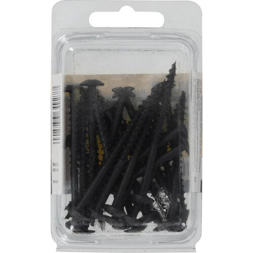 Hillman Truss Head Phillips Coarse Cabinet Screws, #10 X 2 1/2-In, 25-Pk