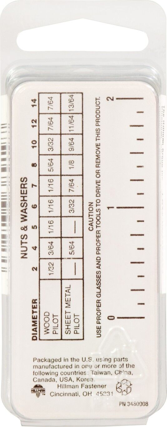 Hillman Pronged Tee Nuts, 5/16-In - 18, 2-Pc