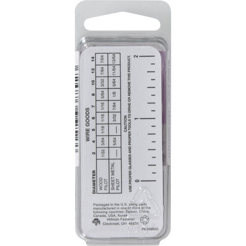 Hillman Zinc Extended Prong Cotter Pins, 1/16-In X 1-In, 20-Pk