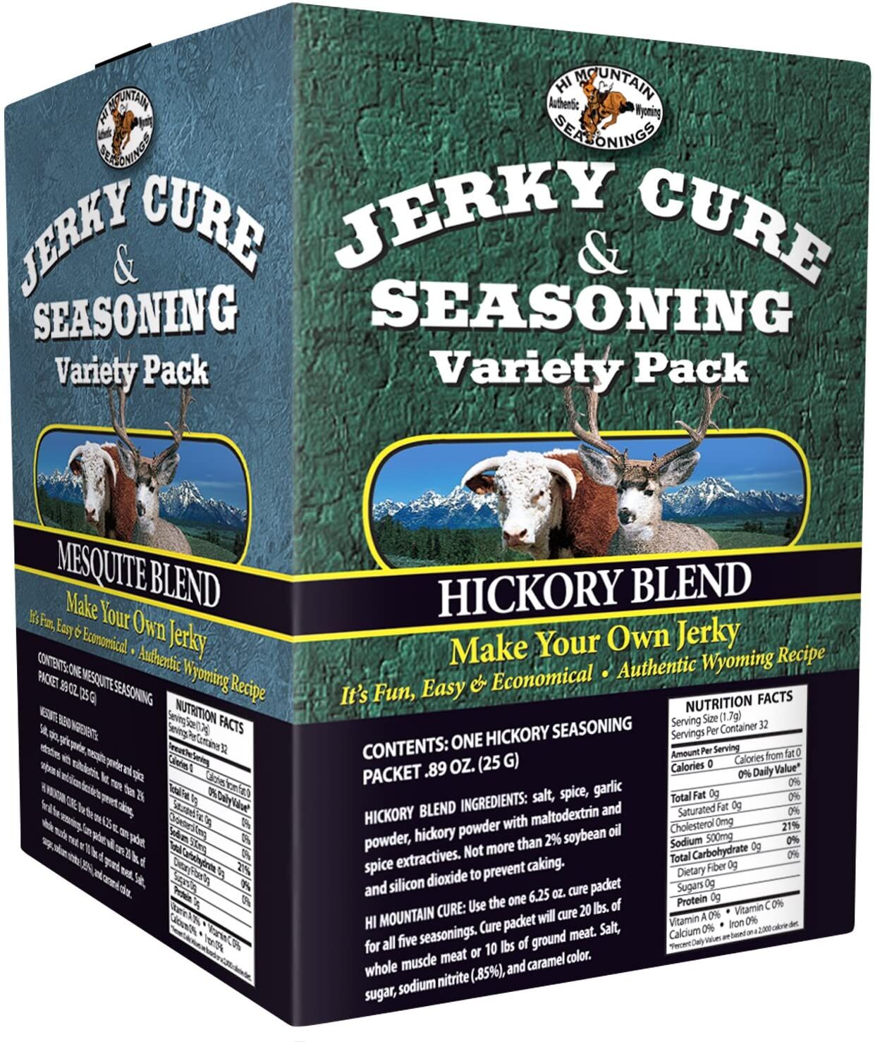 Hi Mountain Seasonings Jerky Maker's Variety Pack #1 Jerky Kit