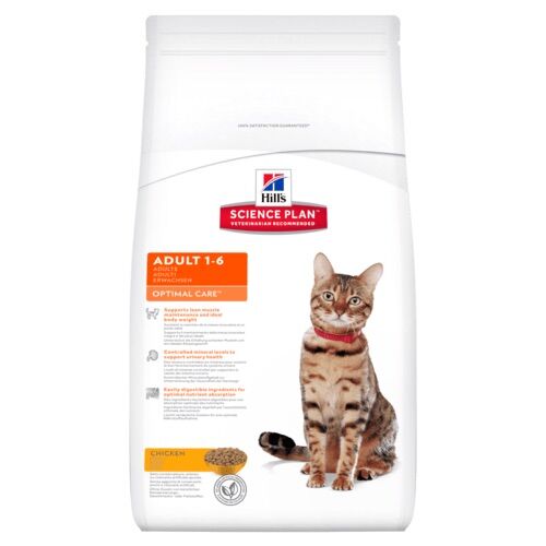 Hill's® Science Diet® Chicken Recipe Adult Dry Cat Food, 16-Lb Bag