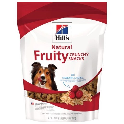Hill's® Natural Fruity Crunchy Snacks with Cranberries & Oatmeal Dog Treat, 8.8-Oz