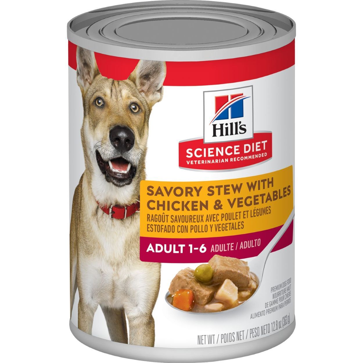 Hill's Science Diet Adult Dog Savory Stew with Chicken & Vegetables Dog Food, 12.8-Oz