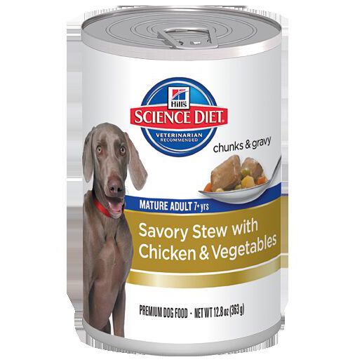 Hill's Science Diet Chicken Vegetable Savory Stew Adult 7+ Wet