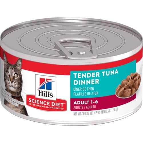 5.5oz Adult Feline Tuna Wet Cat Food