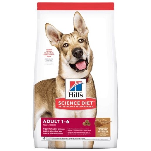 Hills Science Diet Lamb & Brown Rice Adult Dry Dog Food, 33-Lb Bag 