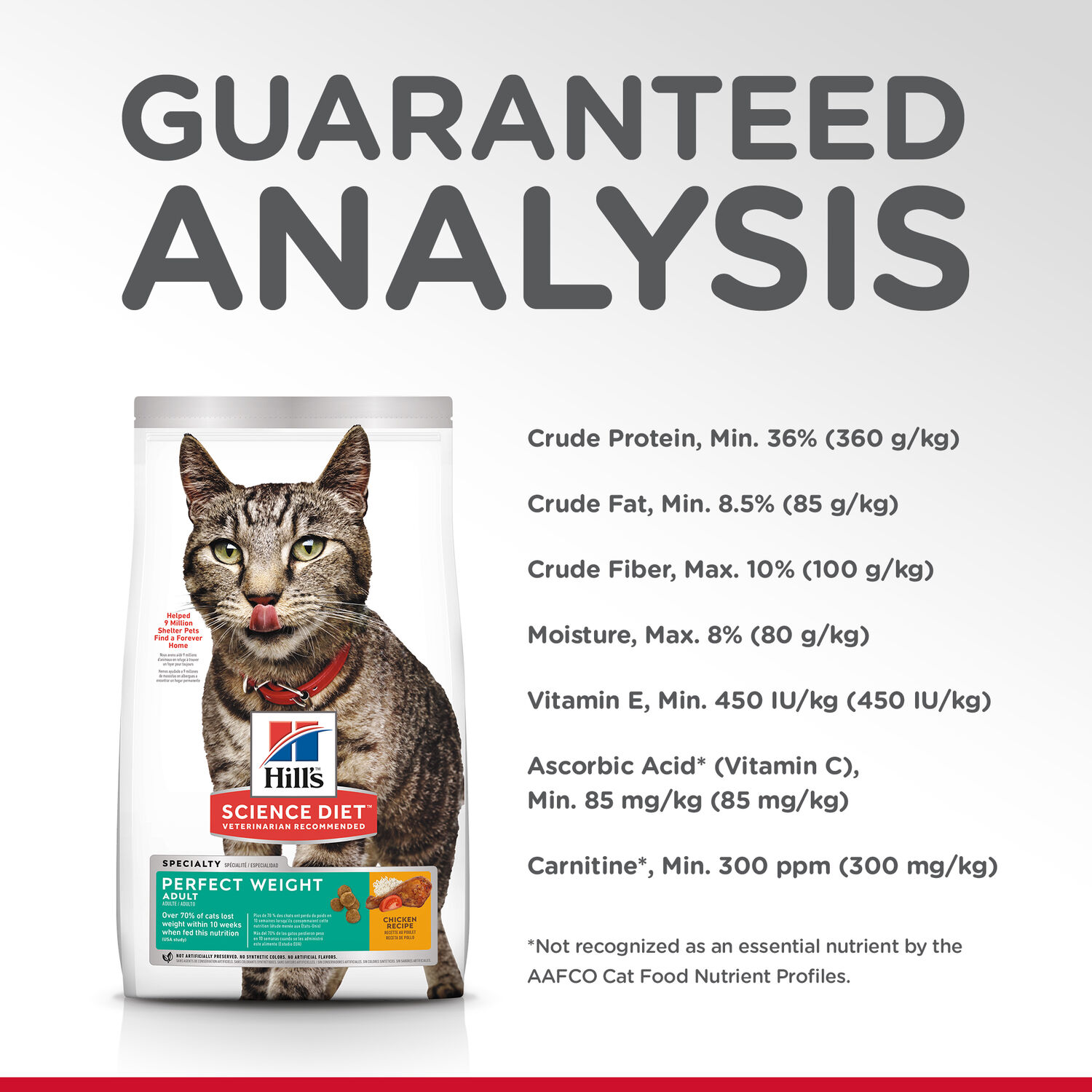 Perfect Weight Feline Dry, 3-lb bag Dry Cat Food