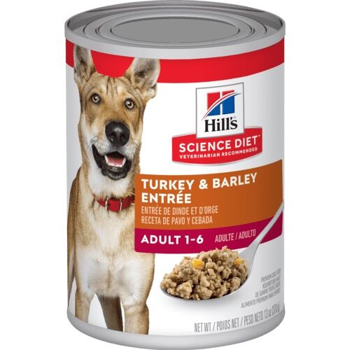 Hill's Science Diet Turkey & Barley Entrée Adult Wet Dog Food, 13-Oz Can 