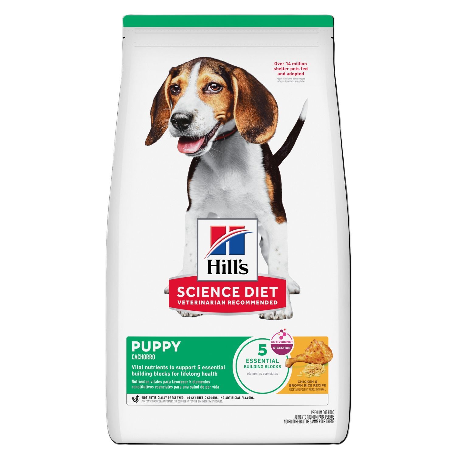 Hill's Science Diet Puppy Chicken & Brown Rice Recipe, 15.5-Lb