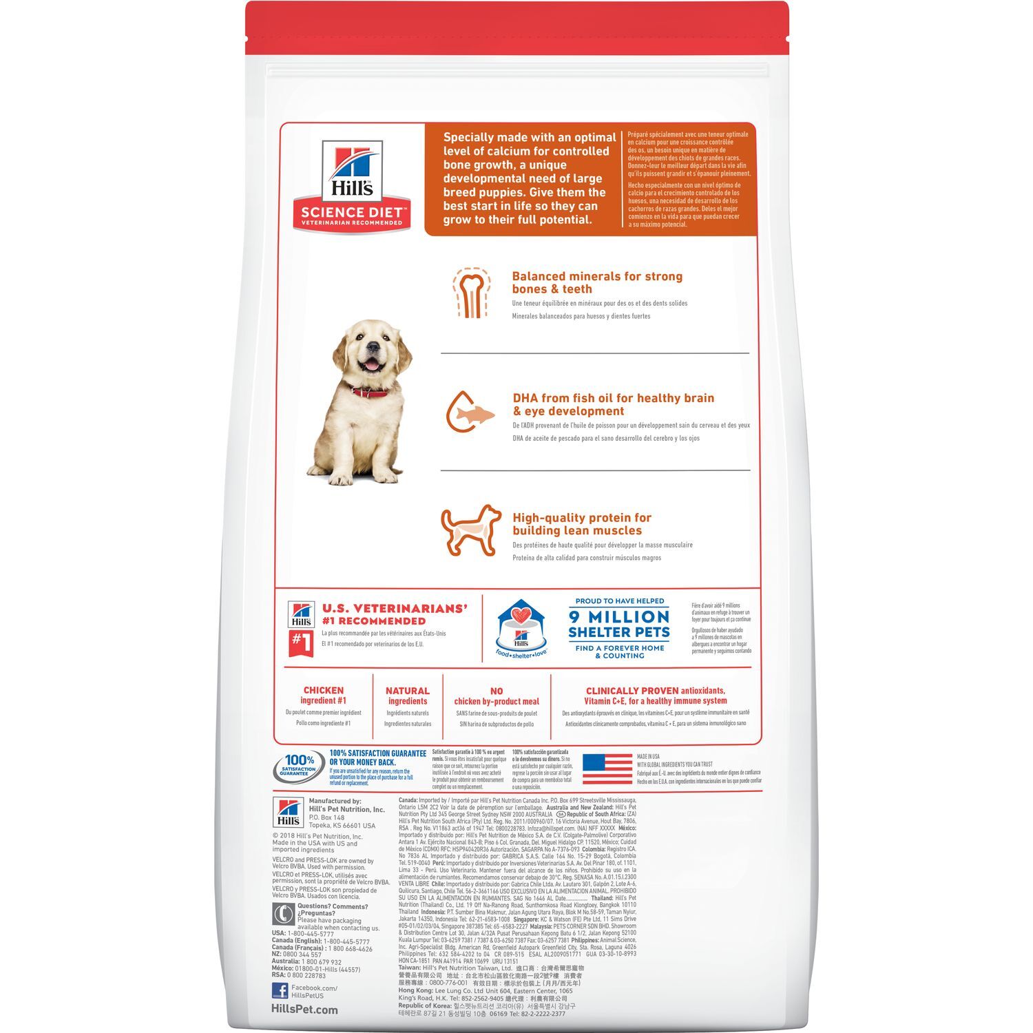 Hill's® Science Diet® Puppy Large Breed, 15.5-Lb