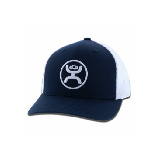 Hooey O Classic Navy and White Trucker Hat