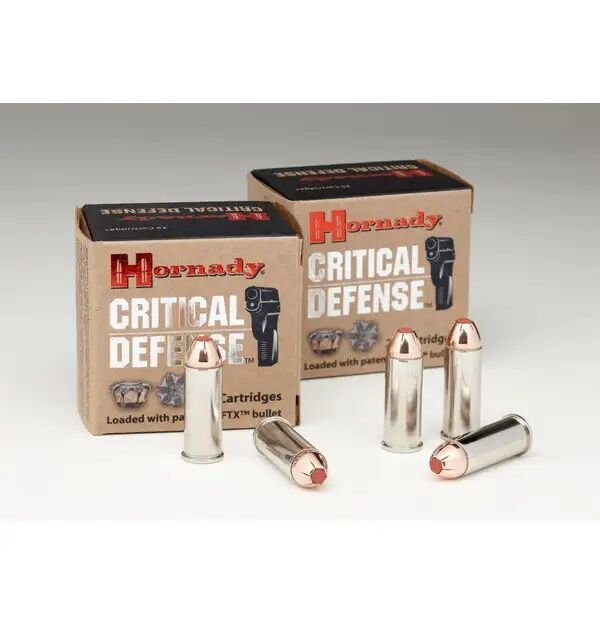 Hornady Critical Defense .44 Special, 165 Grain FTX Pistol Ammo, 20-Rd