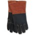 Deluxe Gloves - Rust & Black