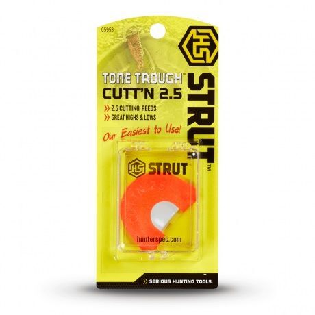 Strut Tone Trough Diaphragm Cutt'N 2.5 Turkey Call