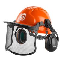 Husqvarna Functional Slip Ratchet Forest Helmet Set - Power Husqvarna Functional Slip Ratchet Forest Helmet Set - Power