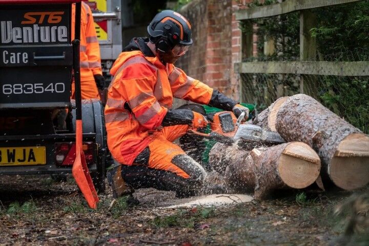 X-Cut S93G Chainsaw Chain Semi-Chisel, 3/8" Mini Pitch, .050 Gauge