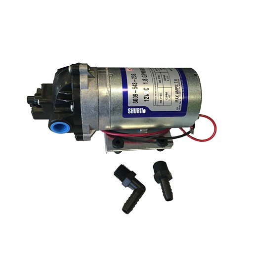 Pentair Shurflo Auto-Demand 12V Spraying Diaphragm Pump, 1.86-Gpm