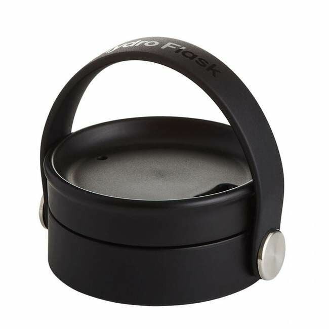 Wide Mouth Flex Sip Lid in Black