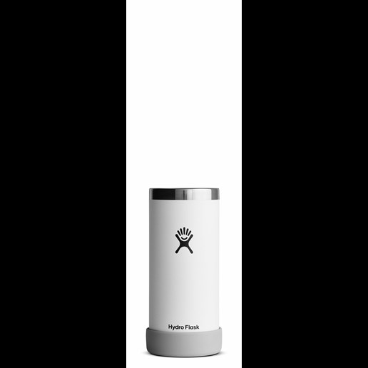 12-Oz Slim Cooler Cup in White