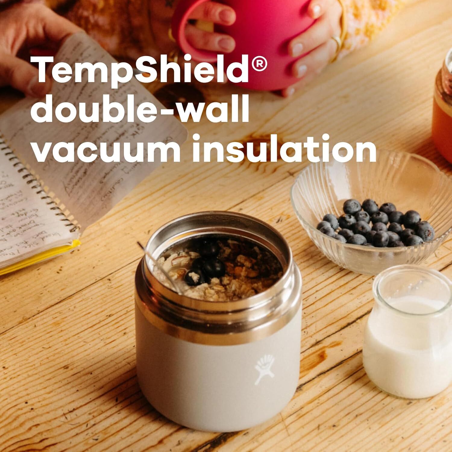 Hydro Flask Blackberry Insulated Food Jar, 8-Oz