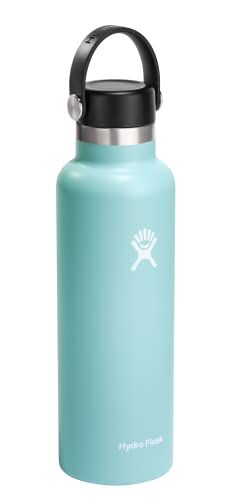 Hydroflask Water Bottle Standard Mouth with Flex Cap Dew, 21-Oz