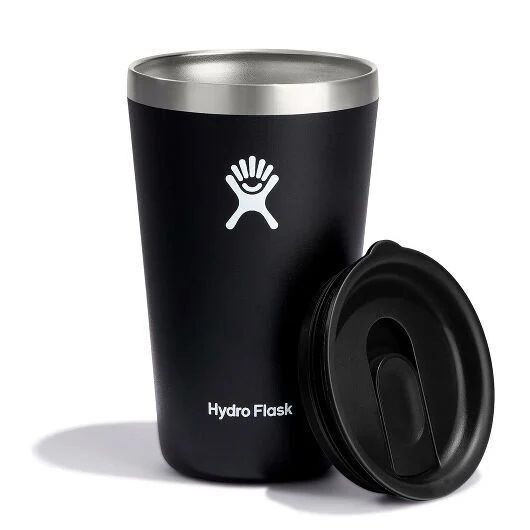 Hydro Flask Black All Around Tumbler, 16-Oz
