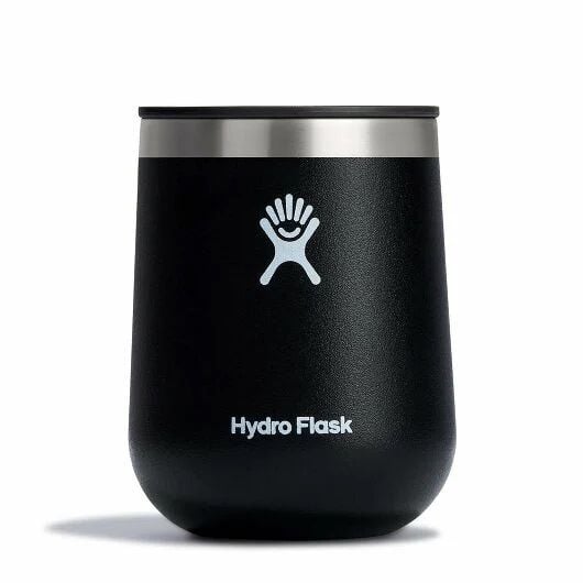 Hydro Flask Black Wine Tumbler, 10-Oz