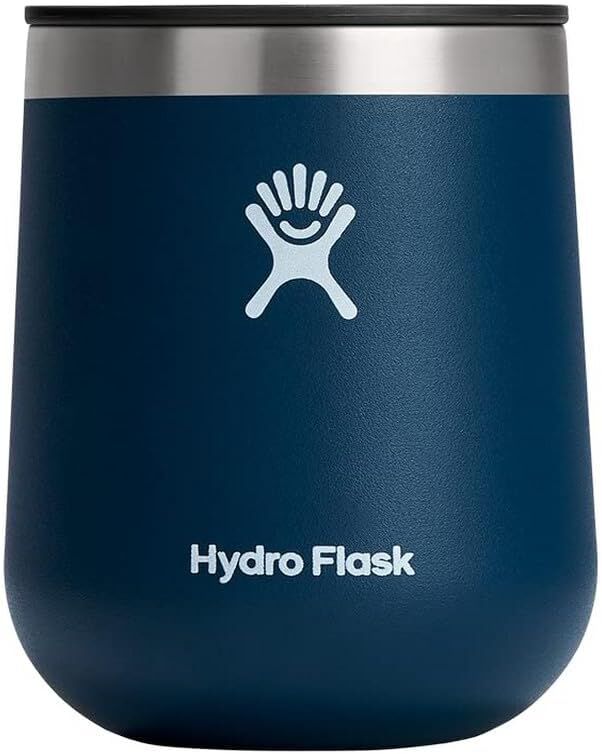 Hydro Flask Indigo Wine Tumbler, 10-Oz Water Bottles Hydro