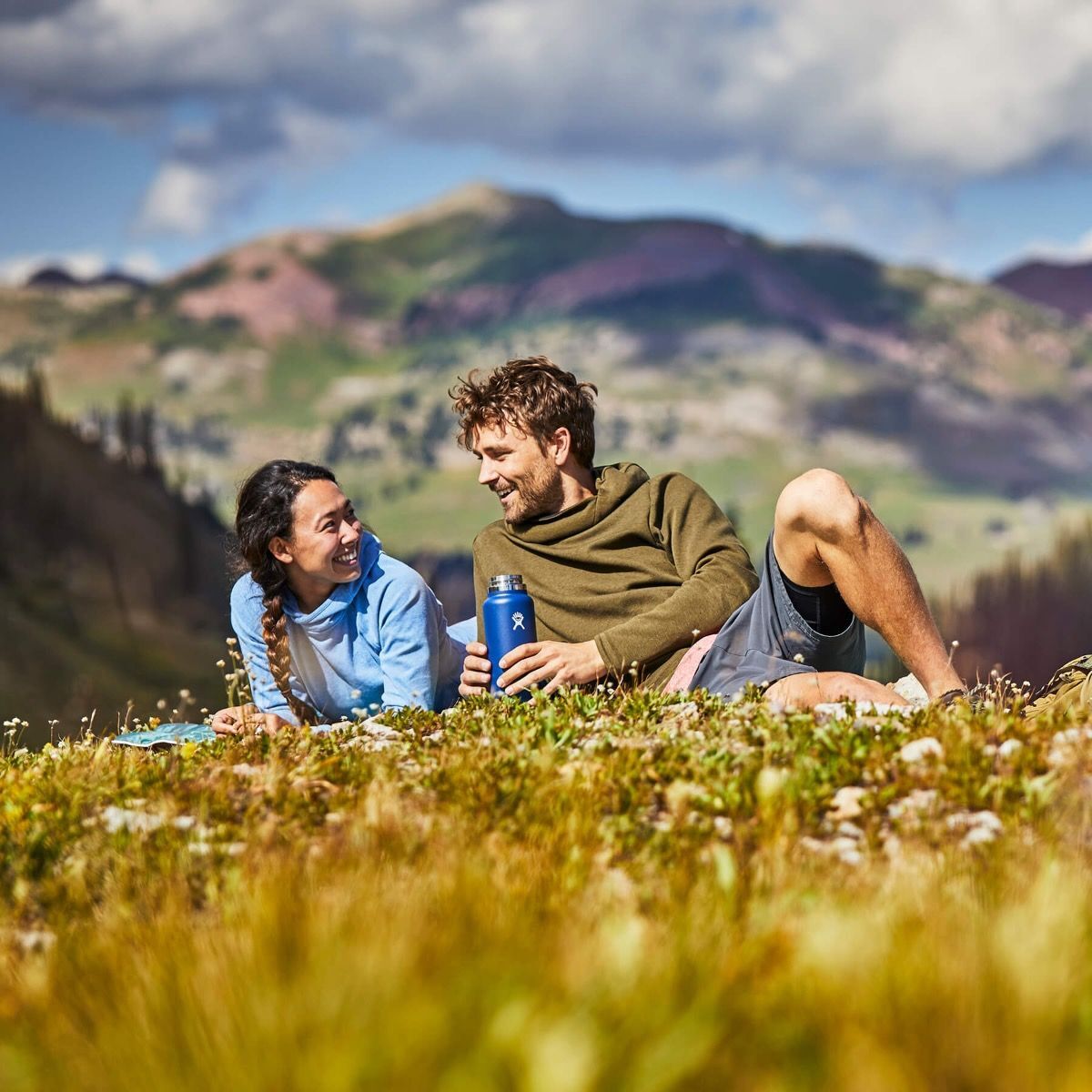40-Oz Wide Mouth Bottle in Rain