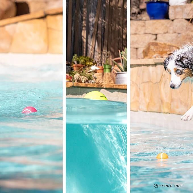 Hyper Pet Mini Tennis Balls for Dogs, 4-Ct