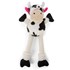 Skinny Cow Chew Guard Squeaky Plush Dog Toy, Small