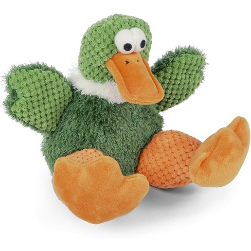 Sitting Duck Chew Guard Squeaky Plush Dog Toy