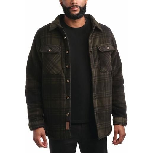 Bass Creek Outfitters Men's Heavy Duty Polar Fleece Sherpa Lined