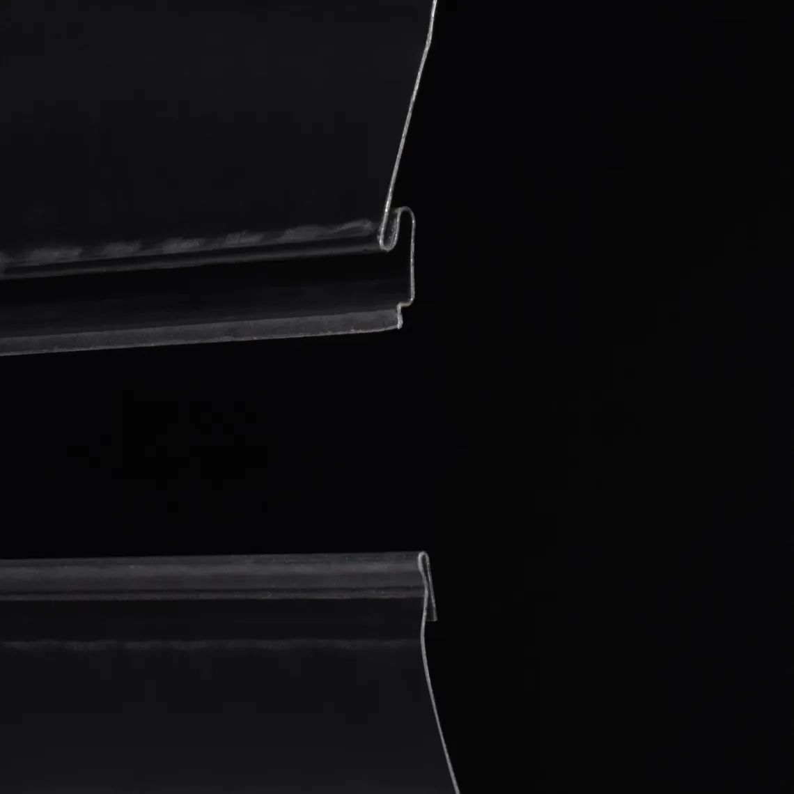 Imperial 24 Gauge Black Matt Half Joint Stove Pipe, 6-In x 12-In