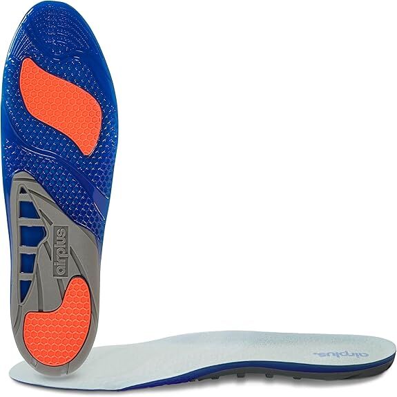 Airplus Extreme Active Gel Shoe Insoles, Men's Size 7-13