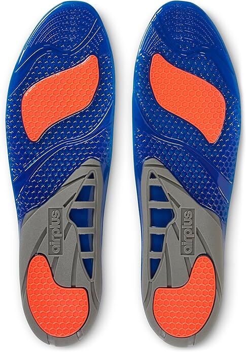 Airplus Extreme Active Gel Shoe Insoles, Men's Size 7-13