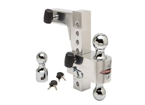 Uriah Aluma-Tow Assembly, 8-In Drop, 2-In Receiver