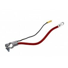 Red Top Post Battery Cable 4 Awg 25In W/Auxiliary Cable