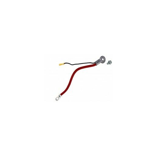 Red Side Mount Battery Cable 4 Awg 40In