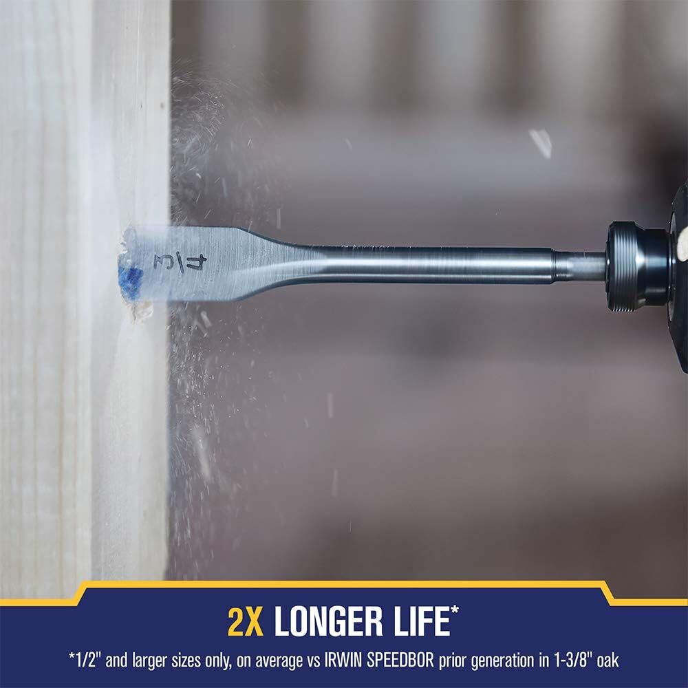 Irwin SpeedBor Spade Drill Bit, 3/4-In x 16-In