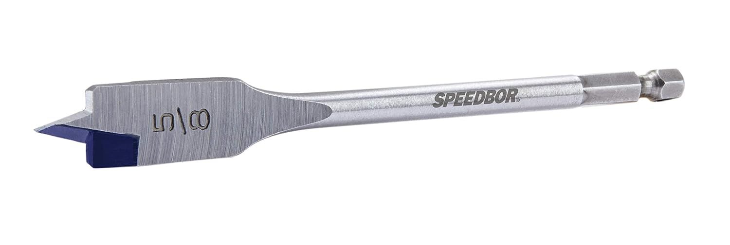 Irwin SpeedBor Spade Drill Bit, 5/8-In x 6-In