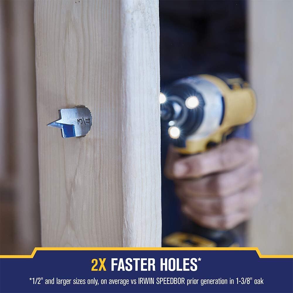 Irwin SpeedBor Spade Drill Bit, 1 1/4-In x 6-In