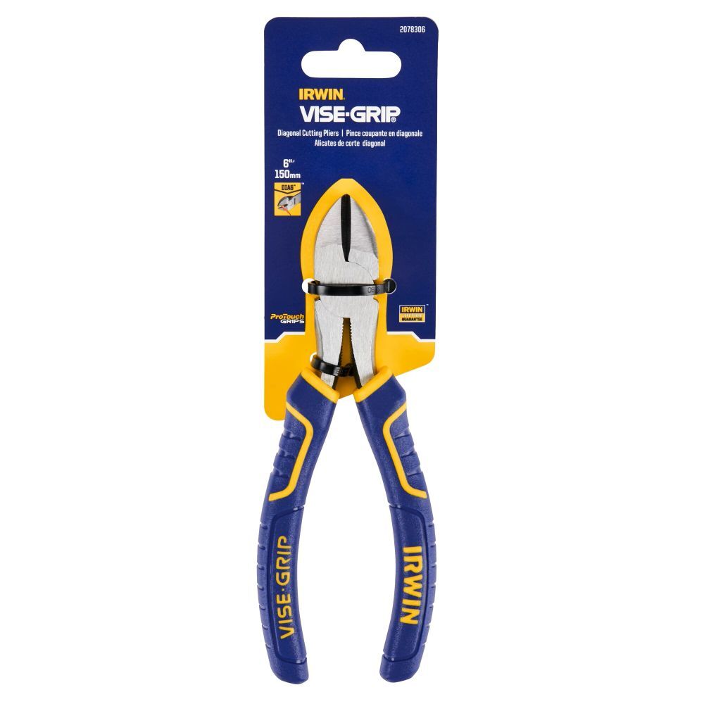IRWIN Vise-Grip Diagonal Cutting Pliers, 6-In