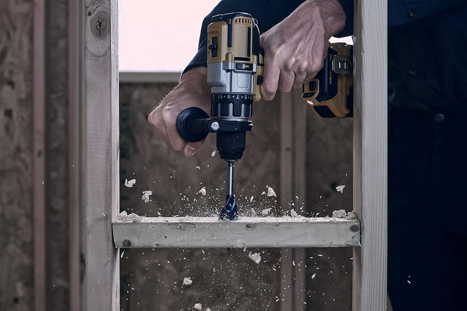 Irwin SPEEDBOR Tri Flute Wood Drill Bit, 9/16-In